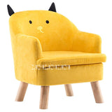 S203 Children Lazy Sofa Animal Cartoon Baby Sofa Detachable Kid Bean Bag Washable Reading Chair Children Furniture Wooden Frame