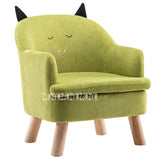 S203 Children Lazy Sofa Animal Cartoon Baby Sofa Detachable Kid Bean Bag Washable Reading Chair Children Furniture Wooden Frame