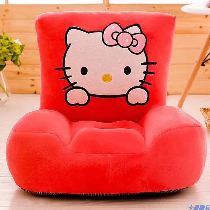 Mini Cartoon Home Sponge Children's Sofa Baby One Seat Chair Birthday Baby Furniture for Kids Gift Bean Bag