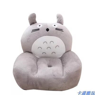 Mini Cartoon Home Sponge Children's Sofa Baby One Seat Chair Birthday Baby Furniture for Kids Gift Bean Bag