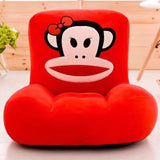 Mini Cartoon Home Sponge Children's Sofa Baby One Seat Chair Birthday Baby Furniture for Kids Gift Bean Bag