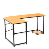 Wooden Office Computer Writing Desk Home Gaming PC Furnitur L-Shape Corner Study Computer Table laptop desk laptop stand