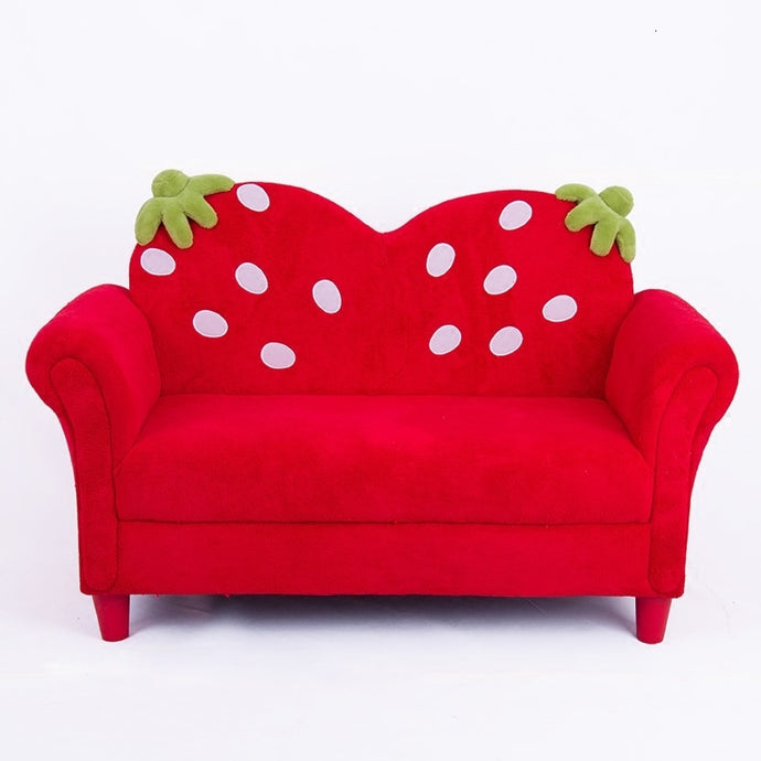 Mini Korean Double Person Strawberry Sofa