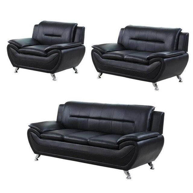 Moderne Meuble Maison Meble Do Salonu Puff Asiento Moderno Para Leather De Sala Set Living Room Furniture Mobilya Mueble Sofa