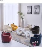 Leather Cute sofa single kid's chair reading Mini cartoon furniture chair for kids Christmas Gift sofa para baby furniture