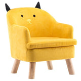 Nordic Baby furniture lovery small sofa for kids boy and girl bedroom cute lazy cartoon sofa chair removable washing cover