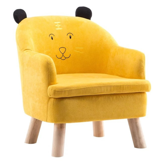 Nordic Baby furniture lovery small sofa for kids boy and girl bedroom cute lazy cartoon sofa chair removable washing cover