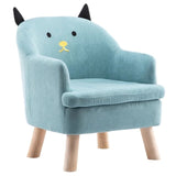 Nordic Baby furniture lovery small sofa for kids boy and girl bedroom cute lazy cartoon sofa chair removable washing cover