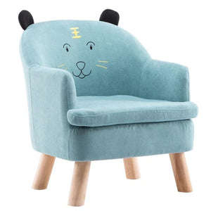 Nordic Baby furniture lovery small sofa for kids boy and girl bedroom cute lazy cartoon sofa chair removable washing cover