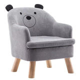 Nordic Baby furniture lovery small sofa for kids boy and girl bedroom cute lazy cartoon sofa chair removable washing cover