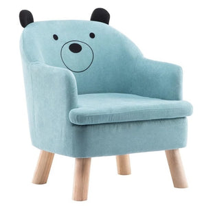 Nordic Baby furniture lovery small sofa for kids boy and girl bedroom cute lazy cartoon sofa chair removable washing cover