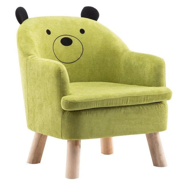 Nordic Baby furniture lovery small sofa for kids boy and girl bedroom cute lazy cartoon sofa chair removable washing cover