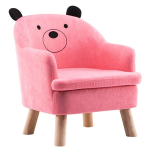 Nordic Baby furniture lovery small sofa for kids boy and girl bedroom cute lazy cartoon sofa chair removable washing cover