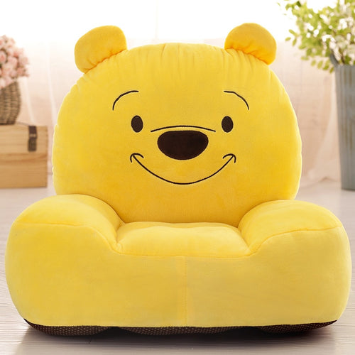 Cartoon sofa removable and washable seat kids chair children's day gift plush toys kids sofa chair for kids baby furniture