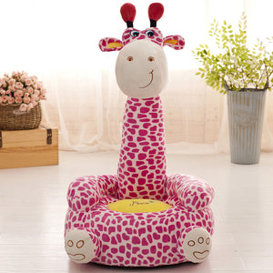 Cartoon sofa removable and washable seat kids chair children's day gift plush toys kids sofa chair for kids baby furniture