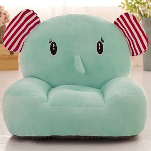 Cartoon sofa removable and washable seat kids chair children's day gift plush toys kids sofa chair for kids baby furniture