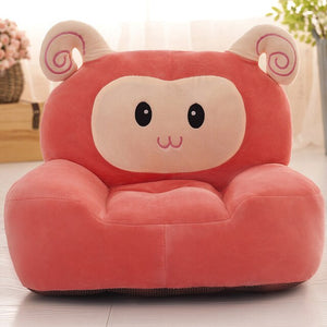 Cartoon sofa removable and washable seat kids chair children's day gift plush toys kids sofa chair for kids baby furniture