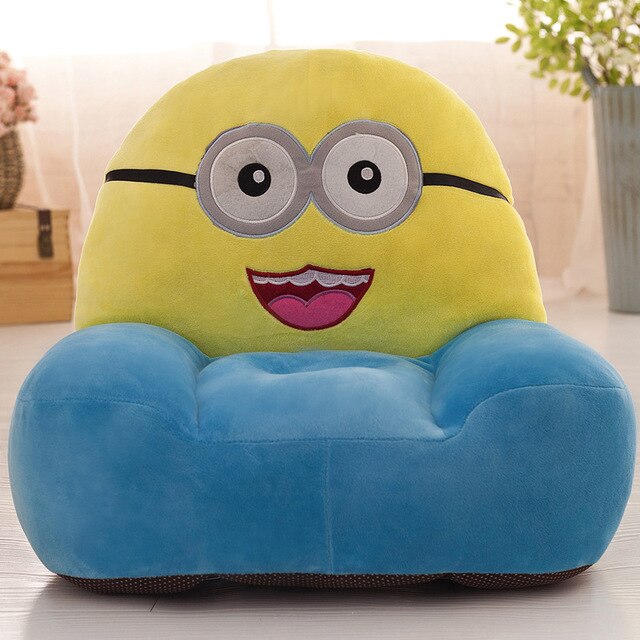 Cartoon sofa removable and washable seat kids chair children's day gift plush toys kids sofa chair for kids baby furniture