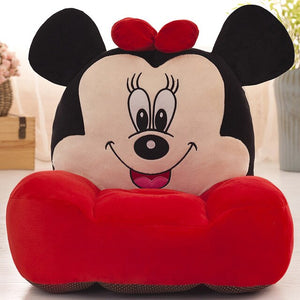 Cartoon sofa removable and washable seat kids chair children's day gift plush toys kids sofa chair for kids baby furniture