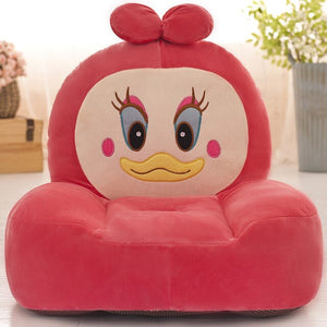 Cartoon sofa removable and washable seat kids chair children's day gift plush toys kids sofa chair for kids baby furniture