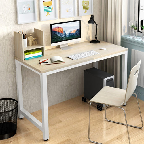 Simple Modern Office Desk Portable Computer Desk Home Office Furniture Study Writing Table Desktop Laptop Table