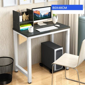 Simple Modern Office Desk Portable Computer Desk Home Office Furniture Study Writing Table Desktop Laptop Table