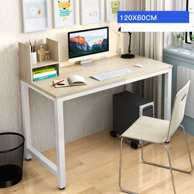 Simple Modern Office Desk Portable Computer Desk Home Office Furniture Study Writing Table Desktop Laptop Table