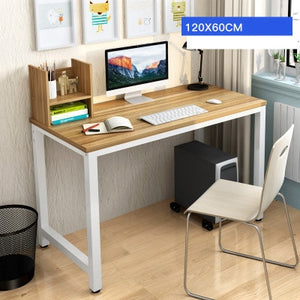 Simple Modern Office Desk Portable Computer Desk Home Office Furniture Study Writing Table Desktop Laptop Table