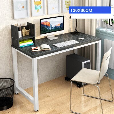 Simple Modern Office Desk Portable Computer Desk Home Office Furniture Study Writing Table Desktop Laptop Table