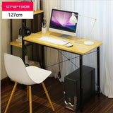 Multifunction simple desktop home computer desk with bookcase office desk children writing learning desk