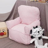 INS Baby Children's Single Sofa Mini Sofa Chair Kindergarten Sofa Child Furniture Cute Bean Bag  Kid Chair  Sponge  One Seat